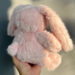 Зайка розовый