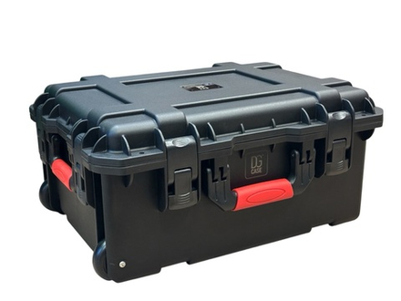 KING SIZE | Ударопрочный кейс с выдвижной ручкой и на колесах DGCASE@60-02LA | Внутр. Размер 490*360*205мм