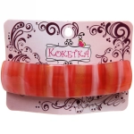 Заколка автомат «Calista - Mina», прямоугольник., 6 цветов, 9*2,5см (Кокетка)