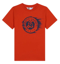 Футболка для мальчика теннисная Roland Garros Scott Logo T-Shirt
