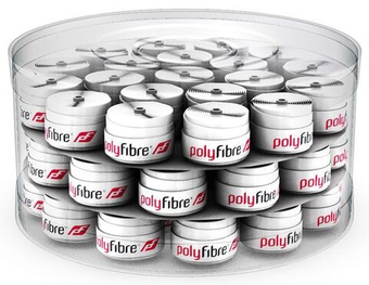 Теннисные намотки Polyfibre S.A.T Overgrip 60P - белый