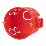 Коробка установочная для сплошных стен с соединителем TDM 68х62 мм