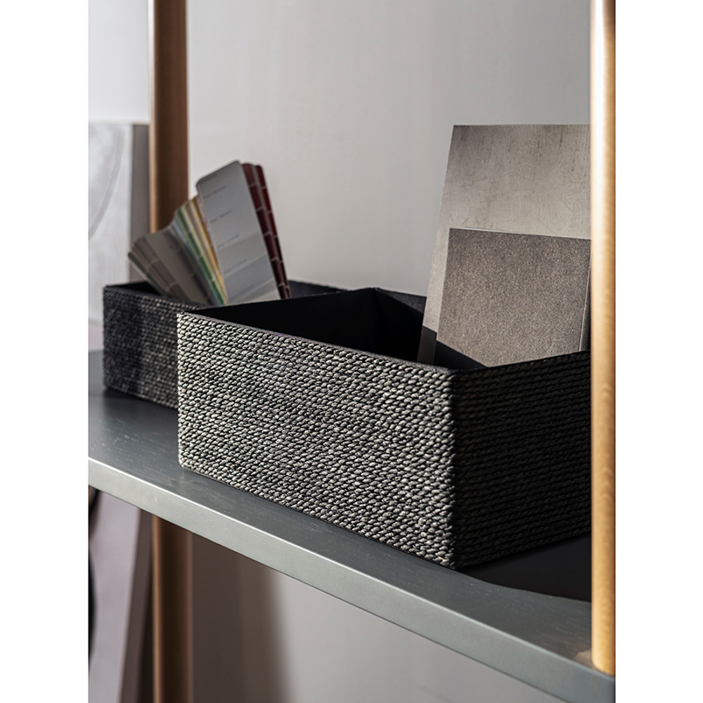 Корзина для хранения lian, 34х22х14 см, черная