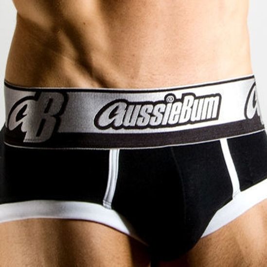 Мужские трусы брифы Aussiebum Lightening Brief Black