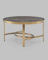 Журнальный столик Адриана 80*80 см серая керамика