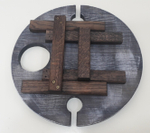 Столик винный складной, на 2 бокала + 1 бутылка