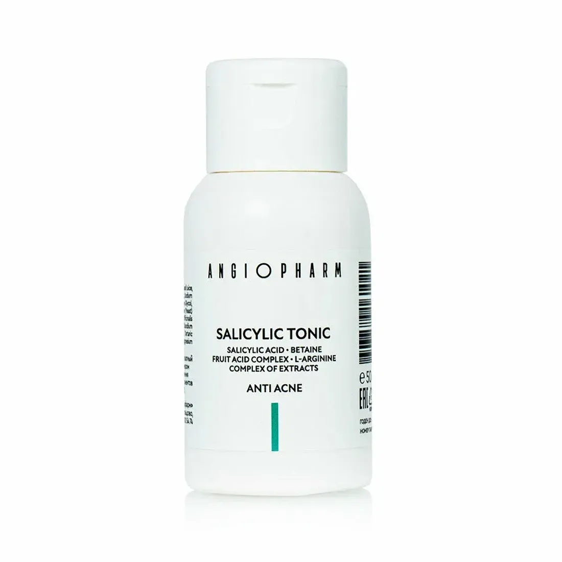 МИНИАТЮРА Тоник для проблемной кожи ANGIOPHARM Salisylic tonic 50мл