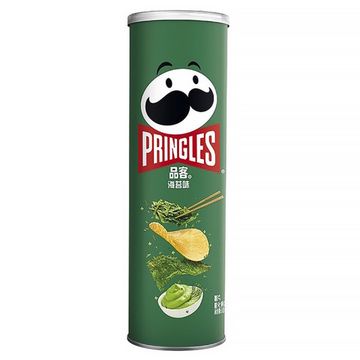 Картофельные чипсы Pringles со вкусом васаби и нори, 110 г