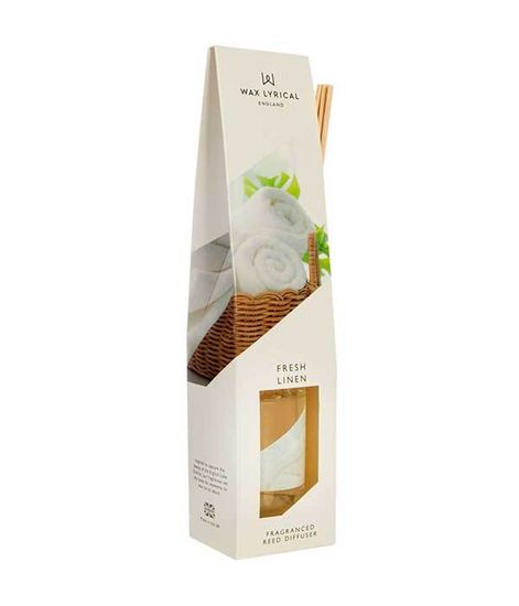 Ароматический диффузор Лен Fresh Linen, Wax Lyrical