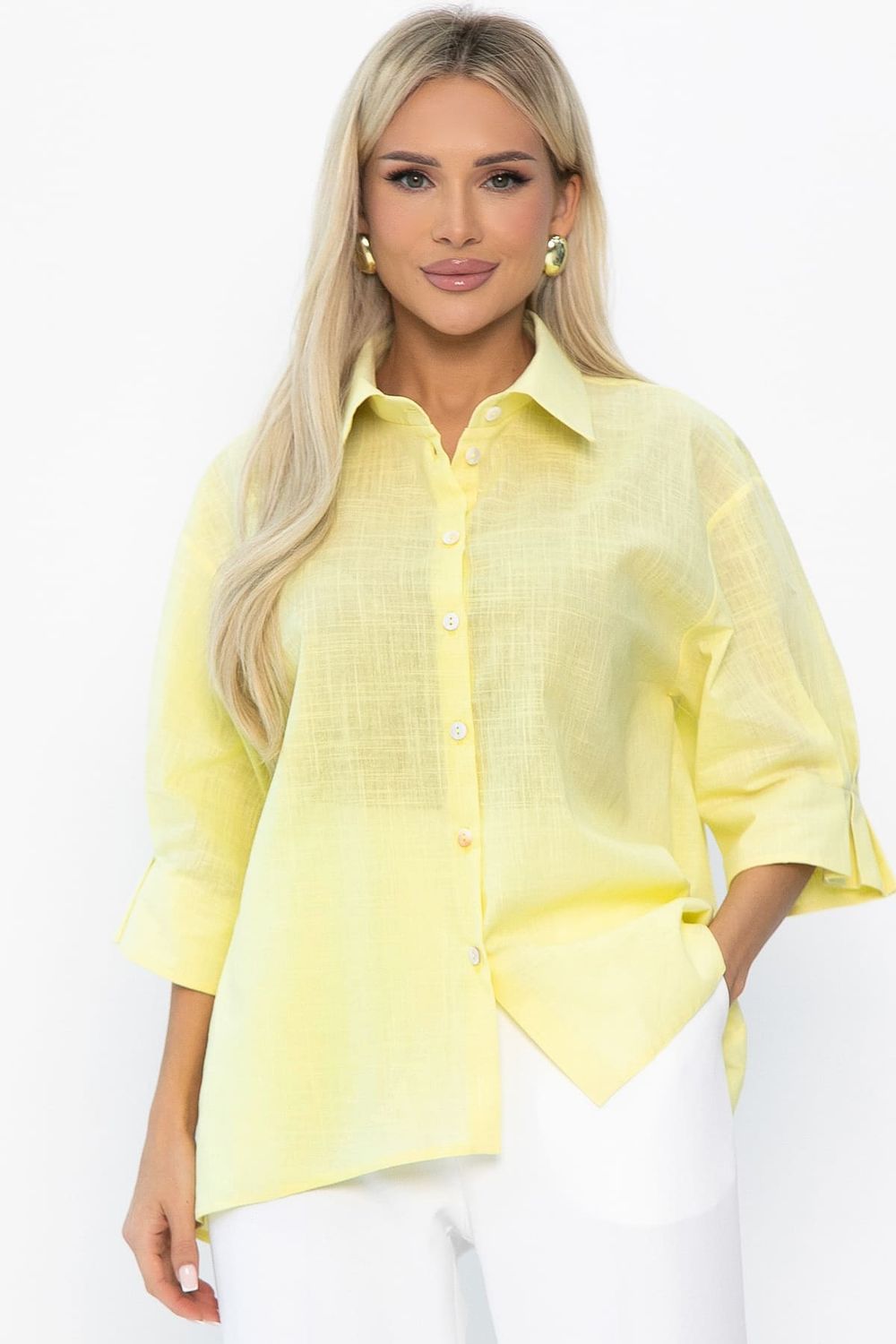 Блуза Ясмина (желтая) Б13921-5М LT Collection