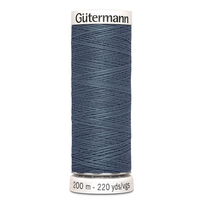 01 Нить Sew-All 100/200 м для всех материалов, 100% полиэстер Gutermann 748277 (435 зелено-синий)