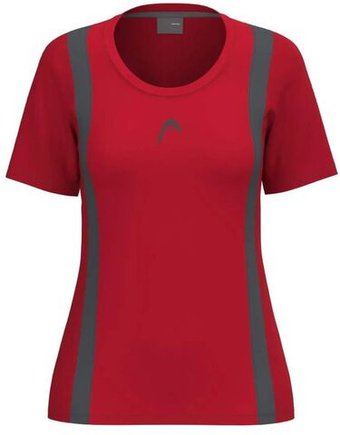 Женская теннисная футболка Head Club 25 Tech - red