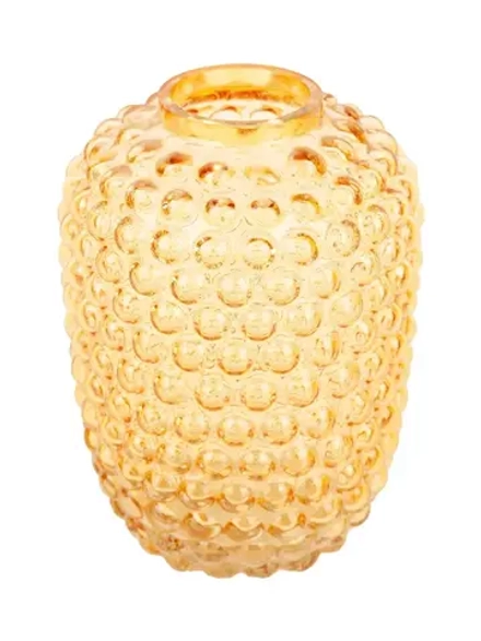 Ваза "Веста" 19см, цв.желтый