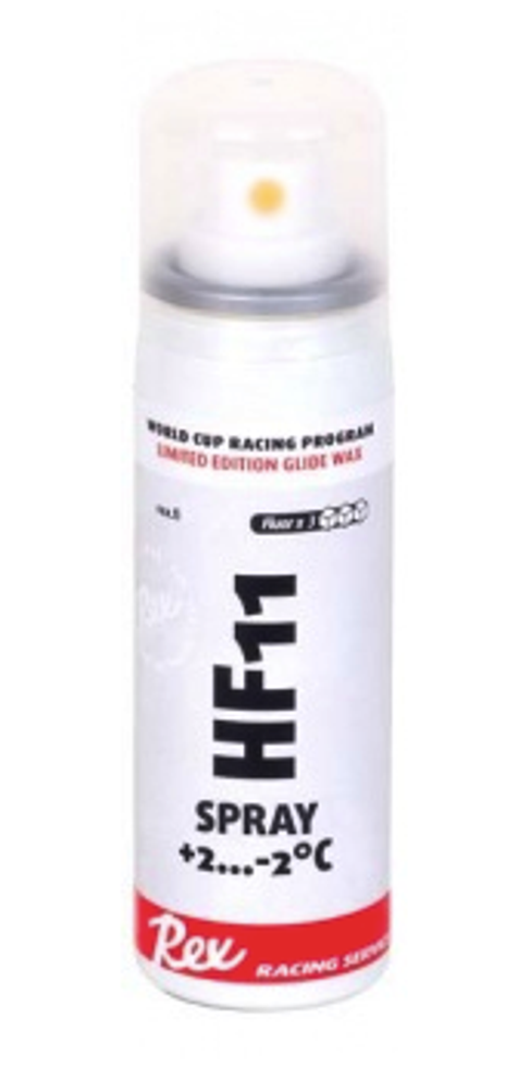 Высокофторовый парафин REX Racing Service HF11 Spray