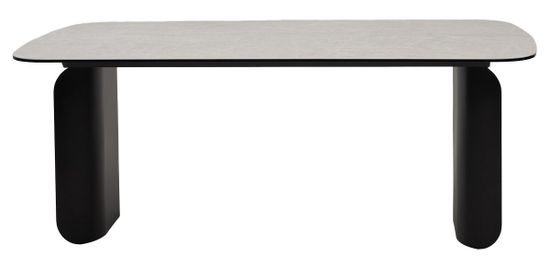 Стол NORD 200 TL-102, испанская керамика/черный каркас