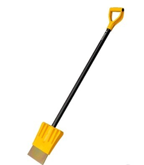 Ледоруб Скребок  шир200мм, толщ.3мм,  с чер.  Жёлтый 1290см  (весло)   PROTEX