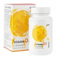 Бад "Vitamin D3 500 МЕ" 60 капсул по 450 мг., Алфит Плюс