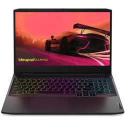 Игровой ноутбук Lenovo IdeaPad Gaming 3 15ACH6 - 15.6", 1920x1080 (Full HD), AMD Ryzen 5 5600H 3300MHz, SODIMM DDR4 16GB, SSD 512GB, nVidia GeForce RTX 3050 Mobile 4GB, Bluetooth, Wi-Fi, noDVD, Чёрный, Windows 11 Home 64 (английская), 82K200L5MH