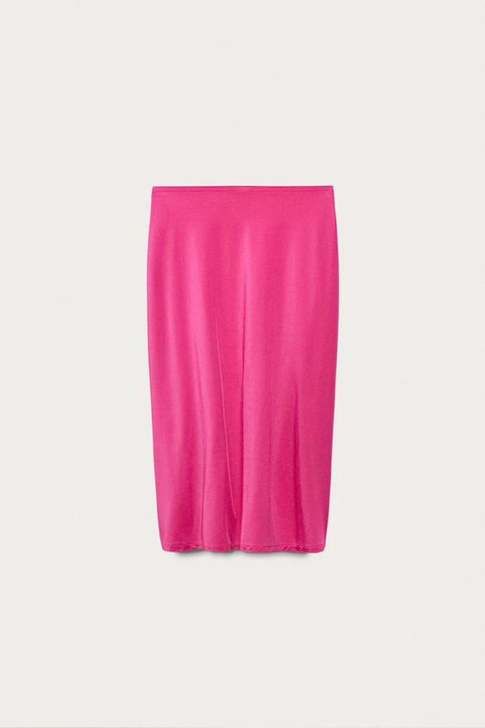 ZARA X MARISA BERENSON ОДНОТОННОЕ ПАРЕО ИЗ СМЕСИ ПОЛИАМИДА, ЦВЕТ ФУКСИИ