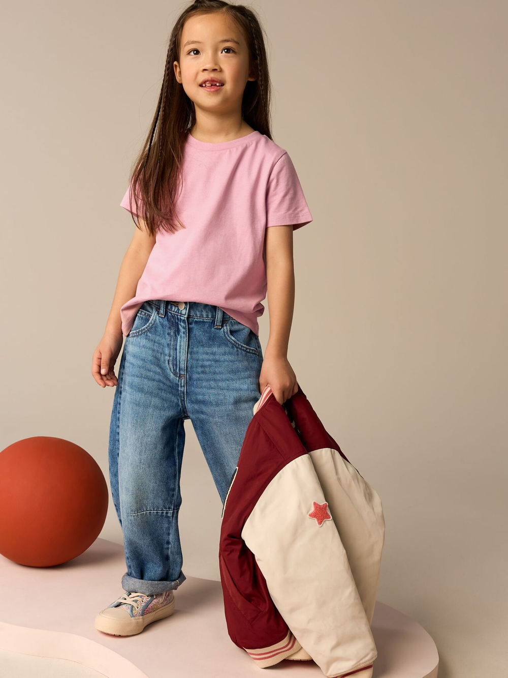 Футболка для девочки Next E59-924, Розовый