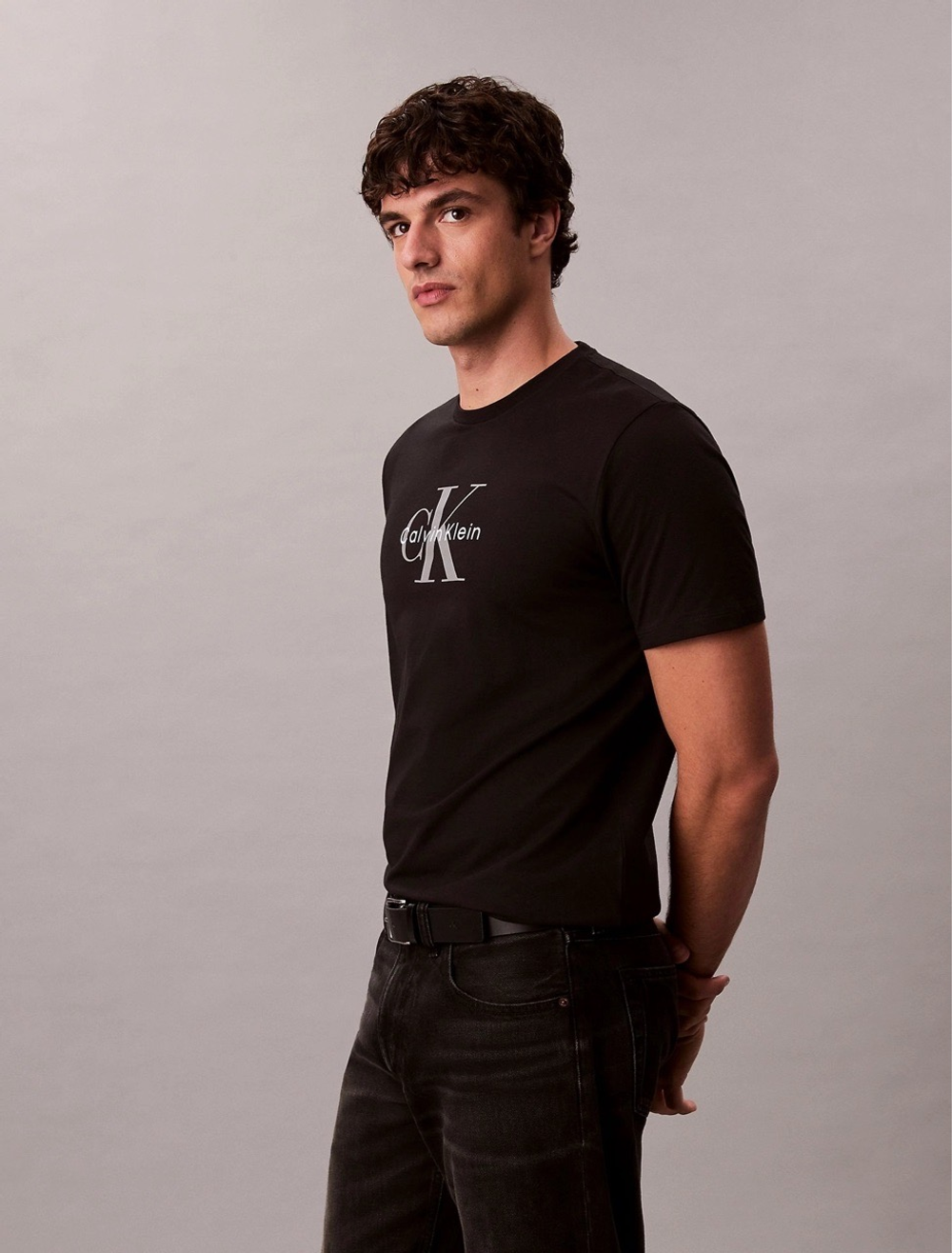 Футболка Calvin Klein Monologo Tee Black