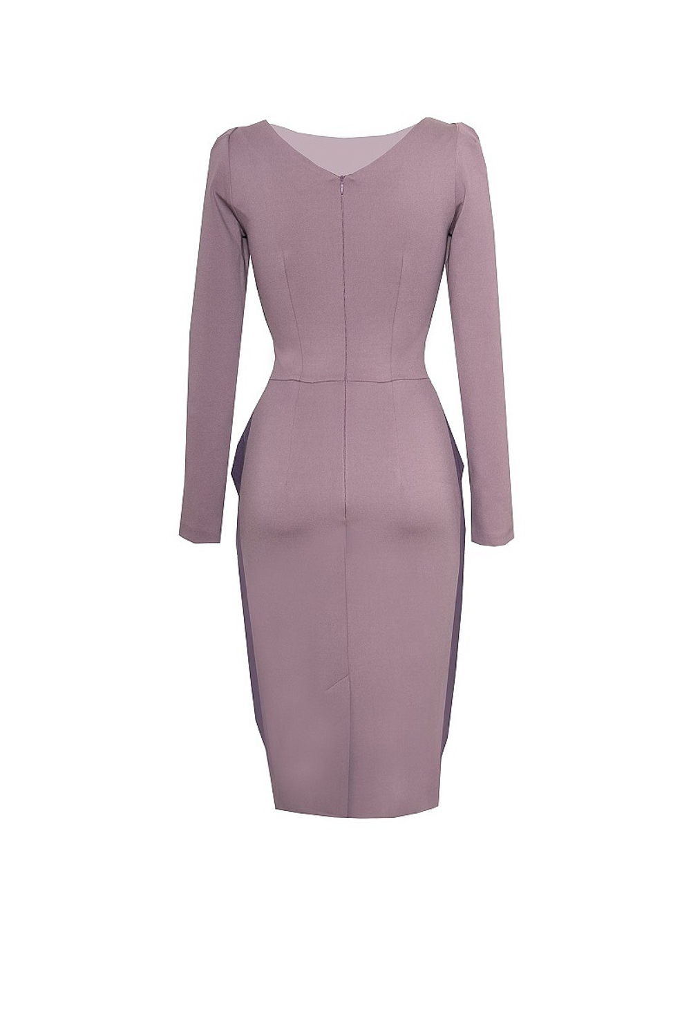 Платье "Кобра" с отлитной баской 08-15FW