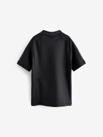 Рашгард с коротким рукавом для девочки Next D00-155, Черный