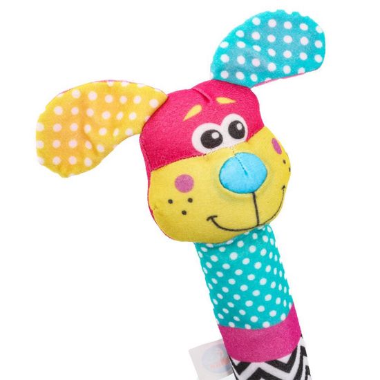 Тактильная погремушка - пищалка «Собачка» Умка