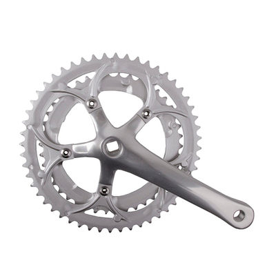 Система пер. 9скор. ROAD алюм/сталь смен. звезды 42/52зуб. шатуны 170мм (10) серебр. NEW