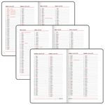 Ежедневник датированный 2023 А5 138x213 мм BRAUBERG "Marble", под кожу, синий, 114021