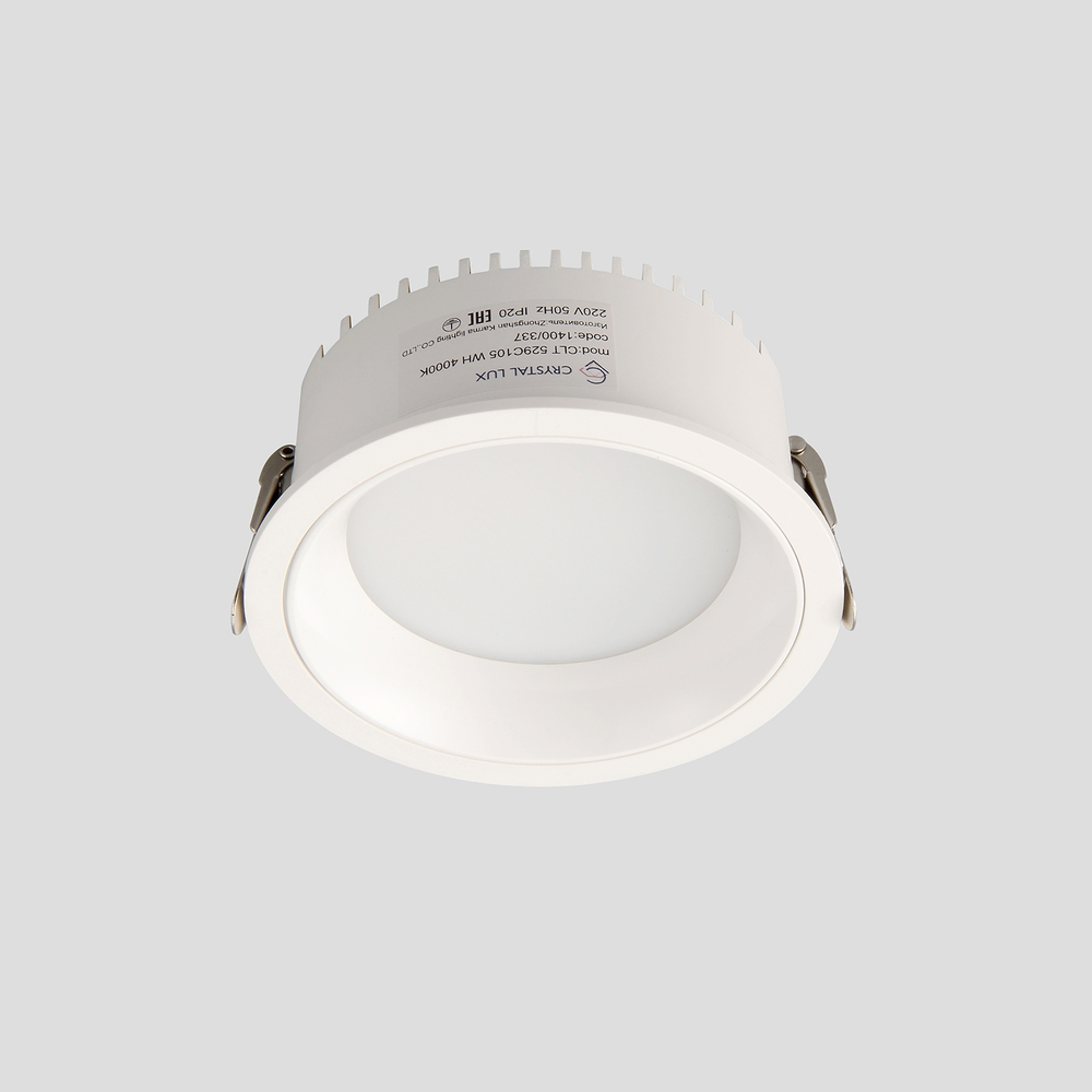 Светильник встраиваемый Crystal Lux CLT 529C105 WH 4000K