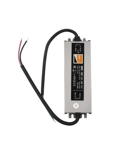 Блок питания для светодиодной ленты 60Вт 5А 12В IP67 BSPS влагозащ. метал. JazzWay 3329273A