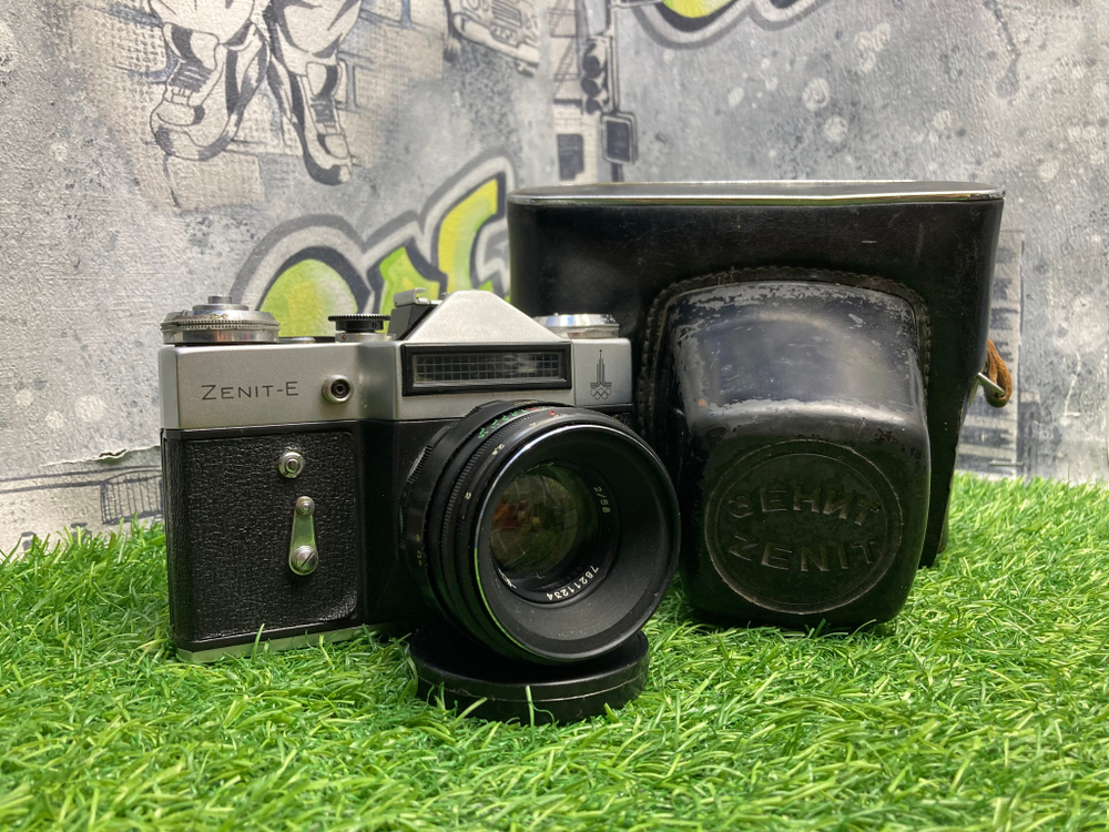Zenit-E Олимпийский + Helios-44-2
