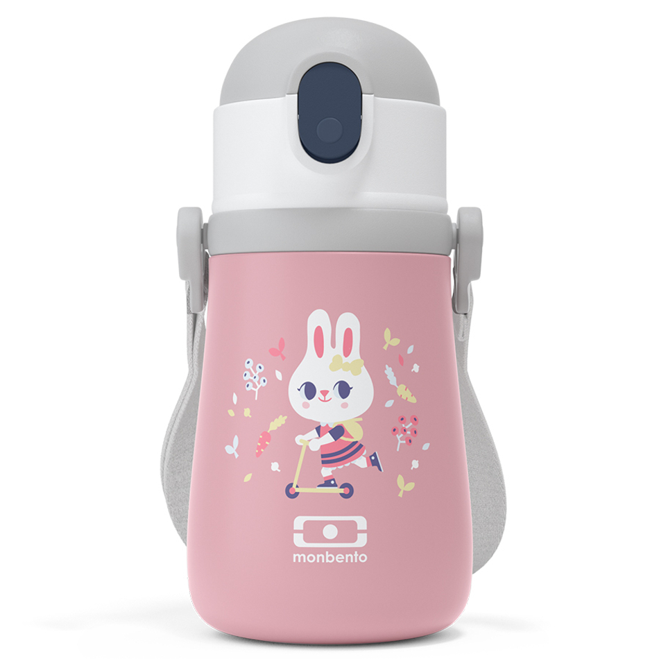 Термос mb stram, 360 мл, pink bunny