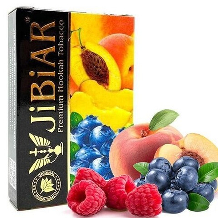 JiBiAr - Raspberry Peach Blueberry (50г)