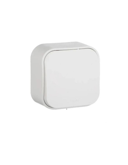 78 2200 Legrand Quteo Выкл 1 кл (белая)