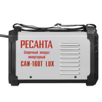Сварочный аппарат инверт, Ресанта, САИ-160Т Lux, 160 А, электрод