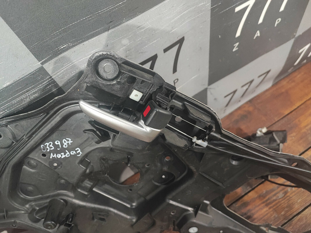 Панель двери задней правой Mazda 3 (BK) 02-09 Б/У Оригинал BP4K7297XG