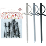 Шпажки для канапе "Шпага Лофт" 20шт