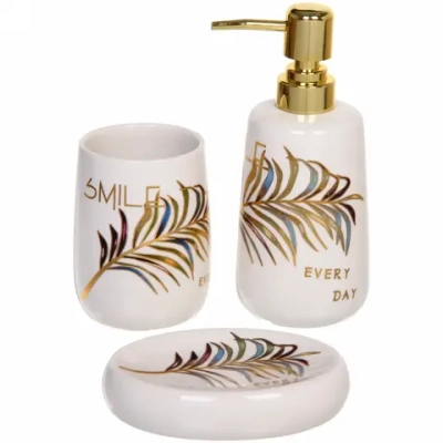 Набор для ванной из 3-х предметов керамический «Палермо»