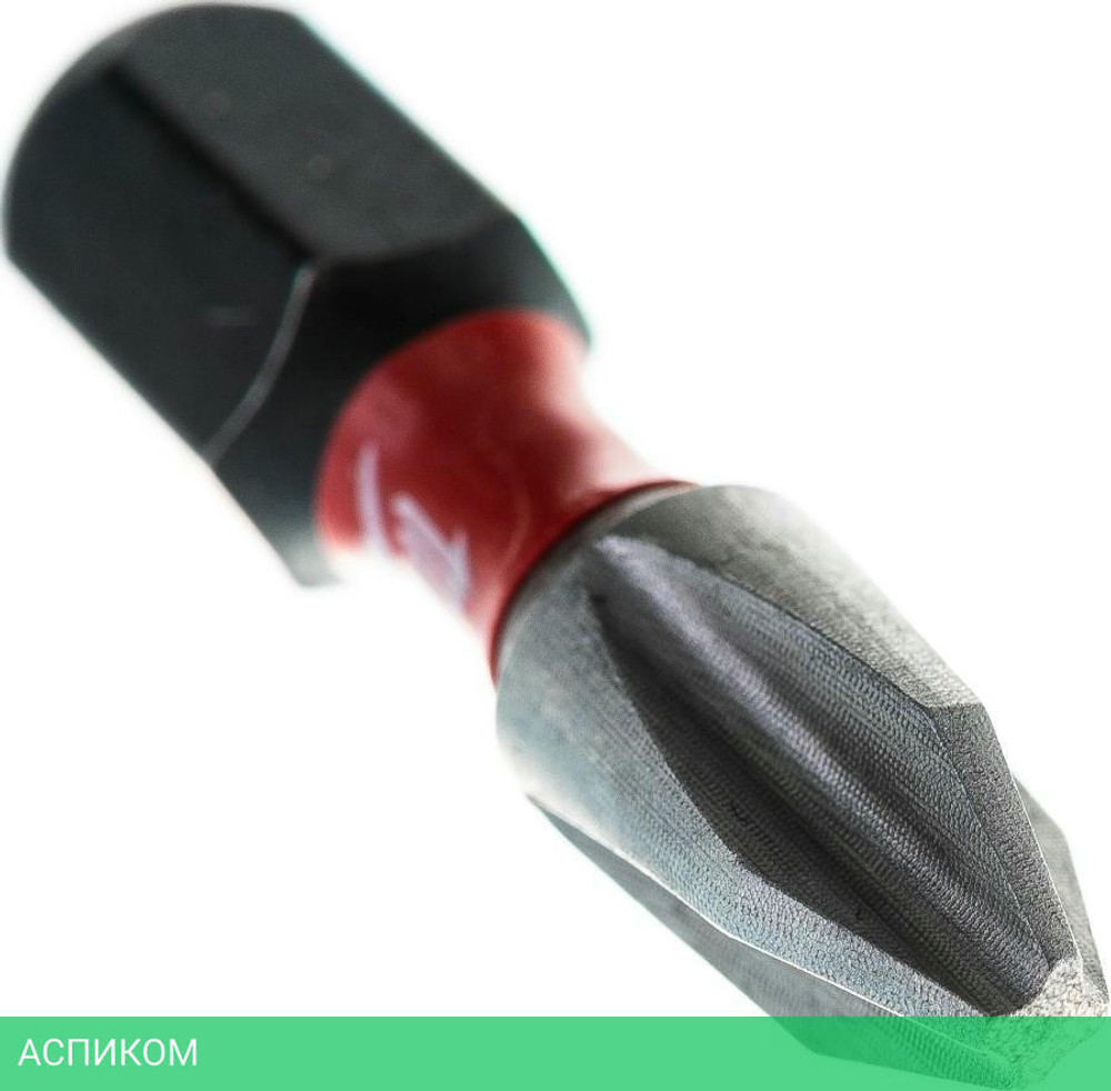 Бита Milwaukee Shockwave PH2 25мм 25шт (4932430853)