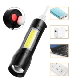 Фонарь в футляре, USB, LED-светодиод