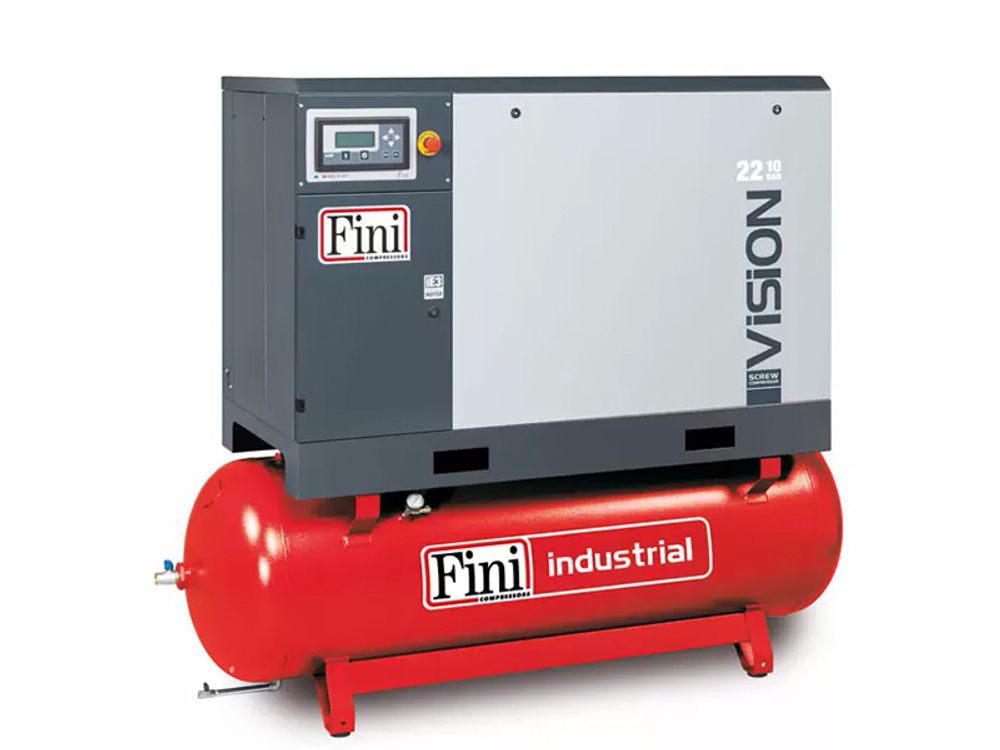 Винтовой компрессор на ресивере с осушителем FINI VISION 2208-500F-ES