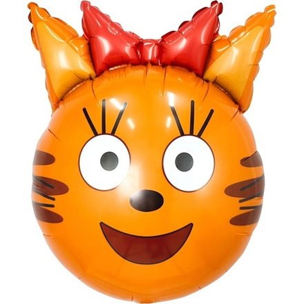 Шар Фигура "Три Кота Голова Карамелька"