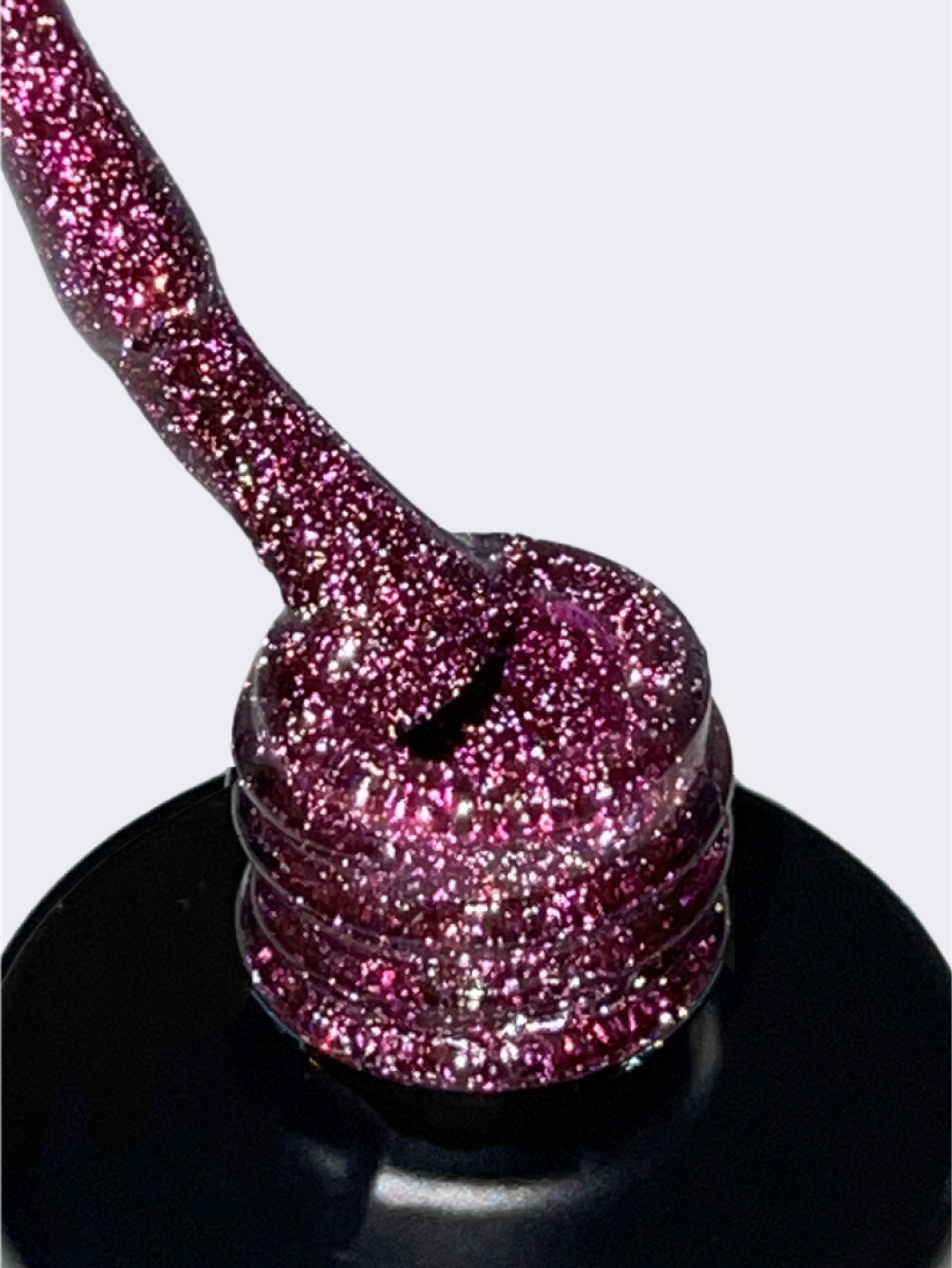 NR гель-лак Bright Flash 1095 - Светоотражающий фуксия, 10мл