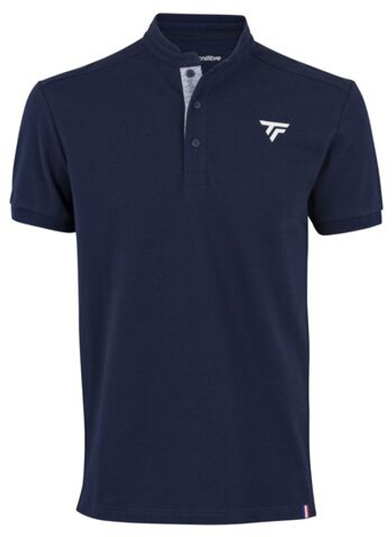 Теннисное поло Tecnifibre Polo Pique - Blue