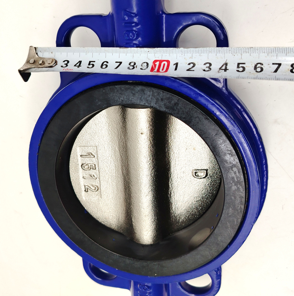 Клапан дисковый поворотный CTS Ду125 PN16 с эпоксидным покрытием корпус чугун DN125 BF-HWC4-PN16-0125