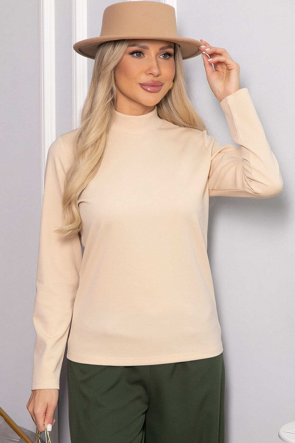 Водолазка Нежное касание (бежевая) Б14421-8М LT Collection