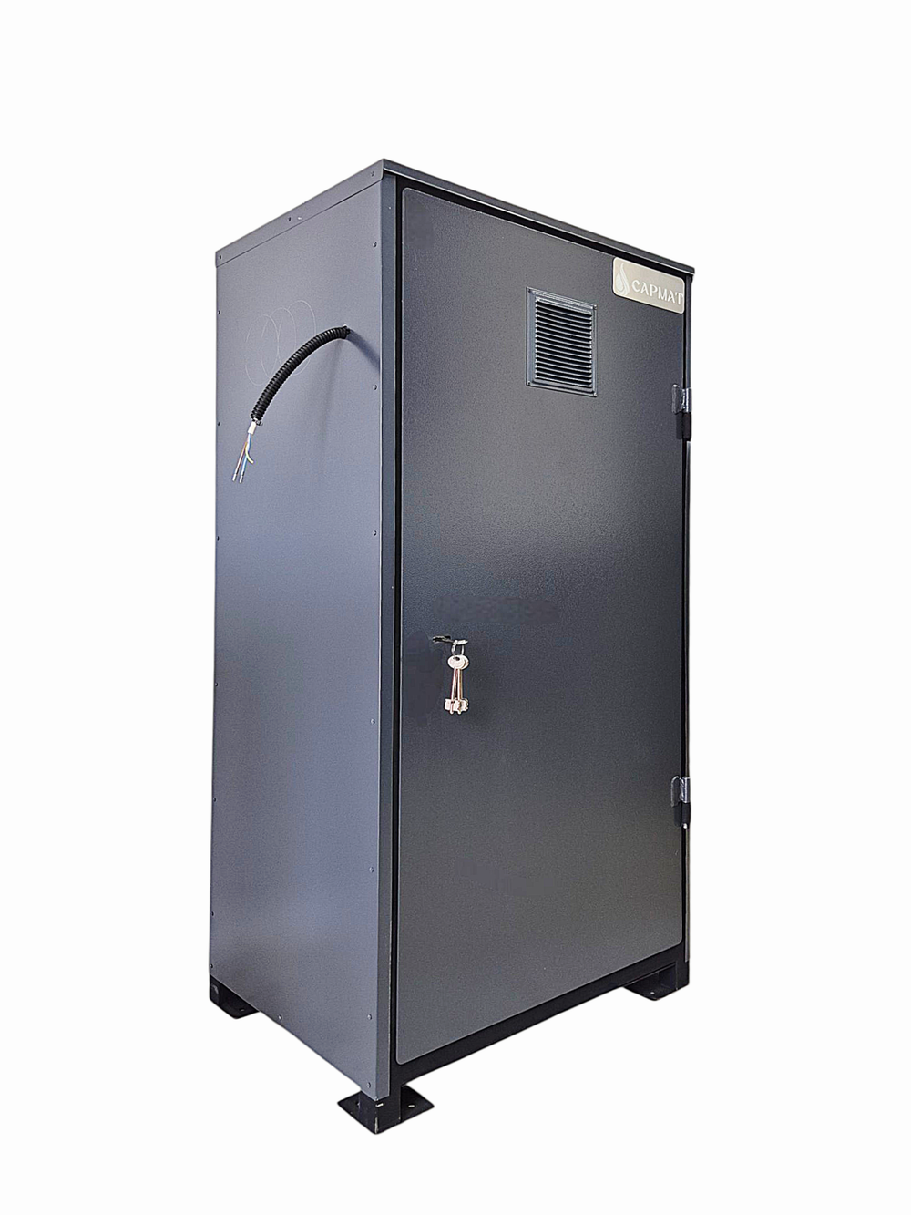 Уличный бокс для КНГ 9 - 24 серый