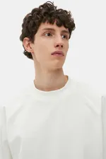 Футболка SHU свободная плотная белая